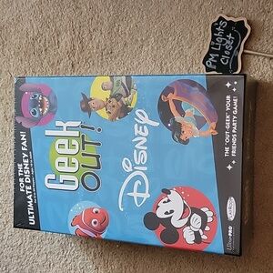 Geek Out! Disney Game New in Box